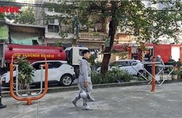 Hà Nội: Cháy nhà trong ngõ sâu ở Lĩnh Nam, xe cứu hỏa không thể tiếp cận