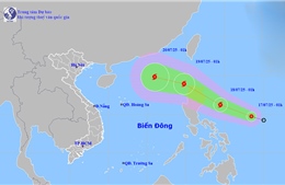 Thời tiết ngày 17/7: Áp thấp nhiệt đới hướng vào Biển Đông, Bắc Bộ và Trung Bộ nắng nóng