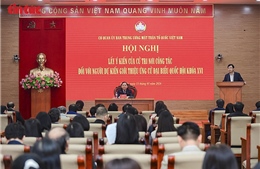 MTTQ Việt Nam lấy ý kiến cử tri nơi công tác giới thiệu người ứng cử Quốc hội khóa XVI