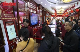 Máy bán vàng tự động, giải pháp mới trong cao điểm vía Thần Tài