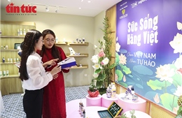 Không gian trưng bày, livestream ‘Sức sống hàng Việt’ lần thứ 2 năm 2026