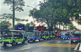 Nâng cao quản lý xe điện, đò chở khách tại danh thắng Hương Sơn