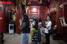 Đêm Nghĩa Lĩnh huyền ảo, trải nghiệm khác biệt tại Đền Hùng