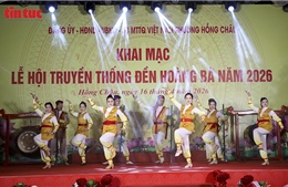 Lễ hội đền Hoàng Bà lan tỏa truyền thống yêu nước, tri ân tiền nhân