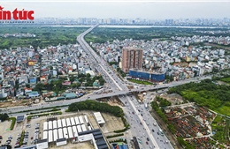 Hầm chui Cổ Linh dần lộ diện giữa cửa ngõ phía Đông Hà Nội