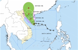 Thời tiết ngày 3/7: Bão Maysak hướng vào Vịnh Bắc Bộ, Đông Bắc Bộ mưa rất lớn