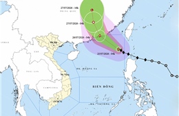 Thời tiết ngày 25/7: Bão số 2 có thể mạnh lên cấp 12, Bắc Bộ và Nam Bộ tiếp tục mưa lớn