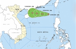 Thời tiết ngày 18/8: Áp thấp nhiệt đới hình thành trên Biển Đông, Bắc Bộ mưa rất to