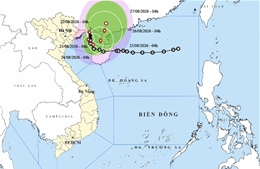 Thời tiết ngày 22/8: Bão số 4 gây mưa đặc biệt lớn tại Quảng Ninh, Hải Phòng