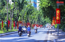 Hà Nội rực rỡ cờ hoa, hân hoan đón Tết Độc lập 