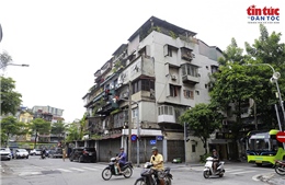 Khu tập thể 3 mặt tiền chờ ngày cải tạo thành tòa nhà 21 tầng