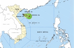 Thời tiết ngày 8/8: Áp thấp nhiệt đới gây biển động mạnh, Trung Bộ và Nam Bộ có mưa dông