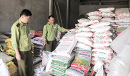 Tạm giữ hơn 9.000 kg phân bón khô nhập lậu, vi phạm nhãn mác