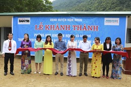 ABBANK trao tặng 4 phòng học cho học sinh bán trú tỉnh Lai Châu