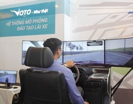 Hệ thống mô phỏng đào tạo lái xe chuẩn quốc tế đầu tiên của Việt Nam