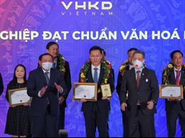 VietinBank đạt &#39;Doanh nghiệp đạt chuẩn văn hóa kinh doanh Việt Nam&#39; năm 2021