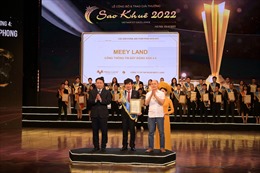 Tập đoàn Meey Land được vinh danh tại Lễ công bố và Trao giải thưởng Sao Khuê 2022