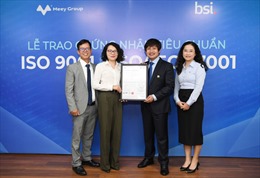 Doanh nghiệp proptech đầu tiên vừa đạt 2 chứng nhận ISO cao nhất do BSI cấp 