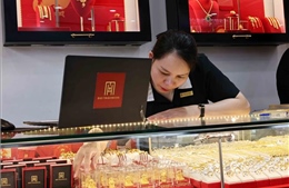 Giá SJC không biến động, vẫn đắt hơn vàng thế giới 13 triệu đồng/lượng 