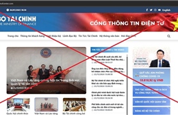 Cảnh báo giả mạo Cổng thông tin điện tử Bộ Tài chính để lừa đảo