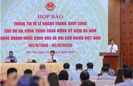Sẽ đồng loạt khánh thành, khởi công 250 dự án vào ngày 19/8 