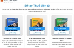 Cục Thuế giới thiệu bộ 3 cuốn Sổ tay điện tử hỗ trợ người nộp thuế 