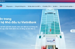 VietinBank ra mắt website Quan hệ Nhà đầu tư mới: Minh bạch kiến tạo niềm tin