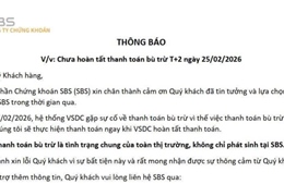 Vì sao xảy ra sự cố chậm thanh toán cổ phiếu?