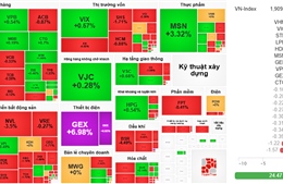 VN-Index lập đỉnh lịch sử, vượt mốc 1.900 điểm