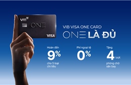 VIB One Card: Từ nhiều chiếc thẻ đến một chiếc thẻ cho mọi nhu cầu chi tiêu 