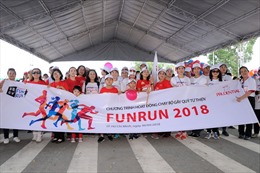 400 tình  nguyện viên chạy gây quỹ từ thiện Fun Run lần thứ 18
