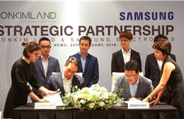 SonKim Land và Samsung Electronics ký kết hợp tác chiến lược