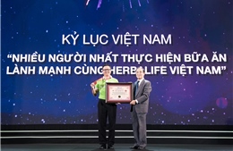 Chương trình đồng diễn thực hiện bữa ăn lành mạnh xác lập Kỷ lục Việt Nam