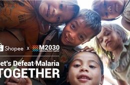 Shopee hợp tác cùng M2030 thực hiện chiến dịch đánh bại bệnh sốt rét 