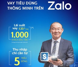 Ngân hàng Shinhan triển khai dịch vụ Vay tiêu dùng thông minh trên ứng dụng Zalo