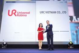 Công ty URC Việt Nam đạt giải thưởng có môi trường làm việc tốt nhất châu Á tại Việt Nam 