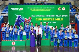 700 em học sinh tham gia tranh Cúp Nestlé MILO