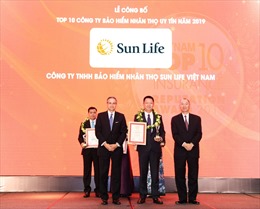 Sun Life Việt Nam - Top 10 công ty bảo hiểm nhân thọ uy tín nhất Việt Nam 2019