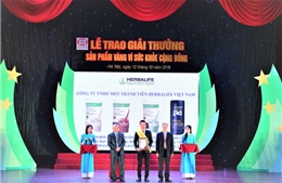 Herbalife Việt Nam nhận giải thưởng &#39;Sản phẩm vàng vì sức khỏe cộng đồng&#39; năm 2019
