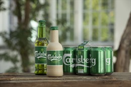 Carlsberg tiến gần hơn tới việc hiện thực hóa chai bia &#39;giấy&#39; đầu tiên trên thế giới