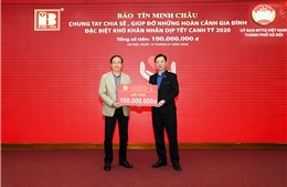 Bảo Tín Minh Châu trao tặng 100 suất quà tết cho người nghèo