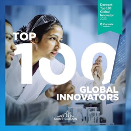 Saint-Gobain – Top 100 Công ty sáng tạo toàn cầu