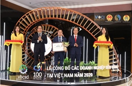 Yến sào Khánh Hòa lọt vào Top 100 doanh nghiệp phát triển bền vững năm 2020