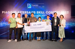 Piaggio Việt Nam tổ chức Hội thi kỹ năng dịch vụ 2022