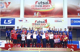 Giải Futsal HDBank 2023 khép lại thành công rực rỡ