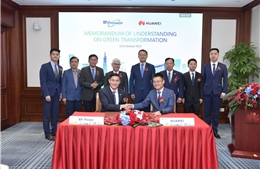 Huawei Việt Nam và Công ty Cổ Phần Đầu Tư và Phát Triển Điện Becamex - VSIP ký kết thỏa thuận hợp tác chiến lược 
