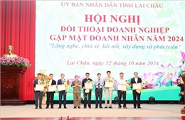 Lai Châu: Tháo gỡ khó khăn, tạo mọi điều kiện cho doanh nghiệp phát triển