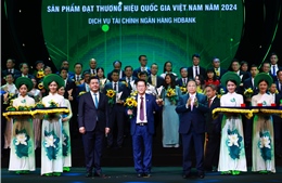 Vietcombank, Vietinbank, BIDV, HDBank.. được vinh danh Thương hiệu Quốc gia