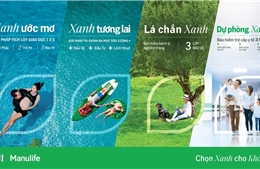 &#39;Chọn Xanh cho Khỏe&#39; với loạt sản phẩm bảo hiểm mới từ Manulife