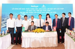 Công bố nhà thầu cung cấp, sản xuất và lắp đặt kết cấu thép cho cầu đi bộ qua sông Sài Gòn